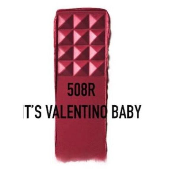 Valentino Spike Valentino Buttery Matte Lipstick Color: 508R - It's Valentino Ba - Picture 2 of 5